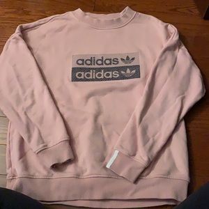 Adidas pink crew neck size XS